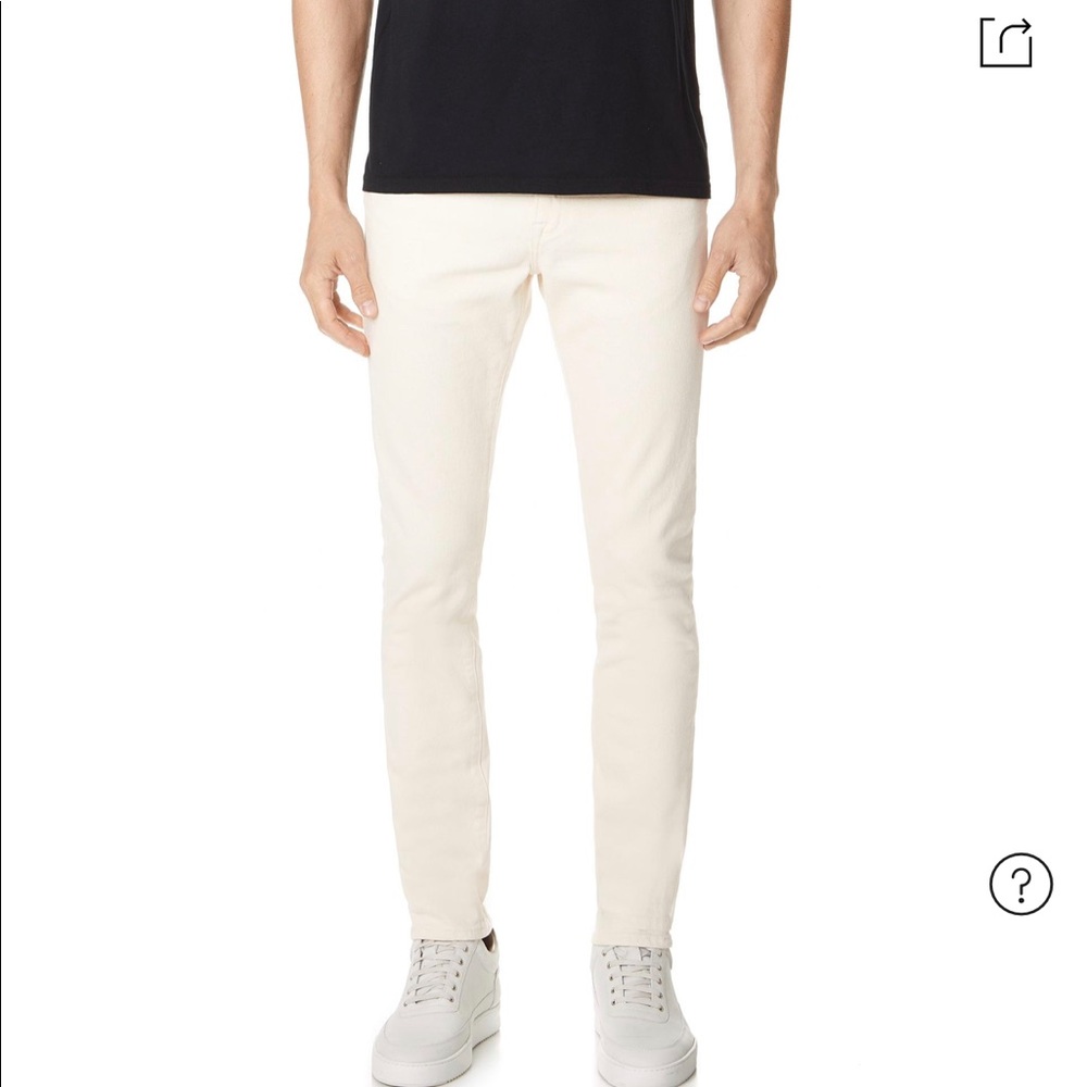 NWT FRAME L'homme Slim Jeans Color Oat SIZE 32 Men